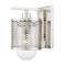 Z-Lite Kipton 1 Light Wall Sconce, Polished Nickel & Clear 3037-1S-PN - alternate 1
